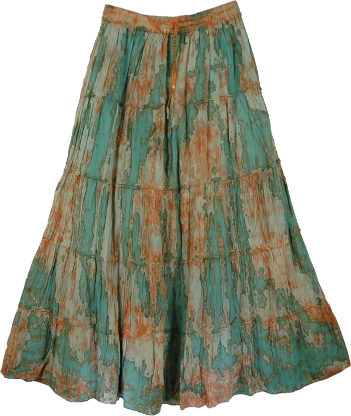 Marble Tie Dye Swamp Skirt