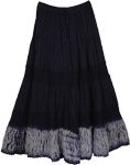 Classy Navy Blue Womens Skirt