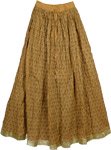 Tussock Crinkle Long Skirt