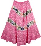 Deeply Blushed Cotton Skirt