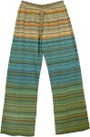 Tropical Stripes Boho Lounge Pants