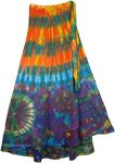 Hotice Cotton Wrap Around Long Skirt