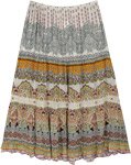 Amour Jaipur XL Long Skirt with Lace and Rhinestones