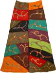 Himalayan inspired Embroidered Hippie Skirt