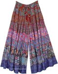 Fairy Tale Patchwork Split Skirt Pant