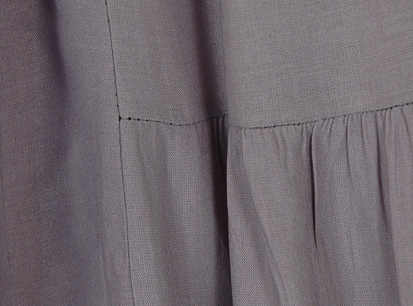 Chic Grey Solid Rayon Harem Trousers