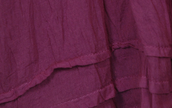 Bright Purple Wide Leg Cotton Palazzo Pants