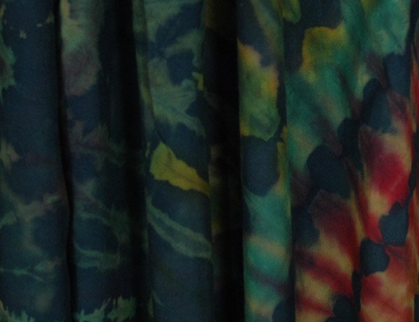 Rainforest Tie-Dye Flowy Harem Pants