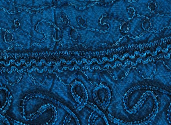 Blue Breeze Embroidered Relaxed Fit Pants