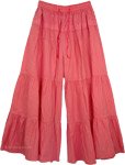 Bittersweet Pink Culottes Split Skirt Pink