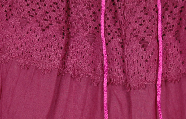 Chili Pepper Pink Palazzo Split Skirt