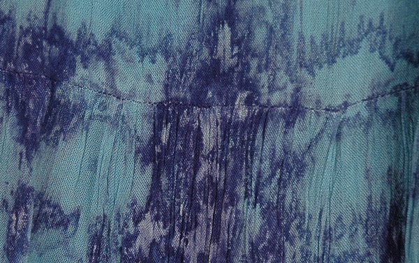 Fiord Marble Tie Dye Blue Skirt