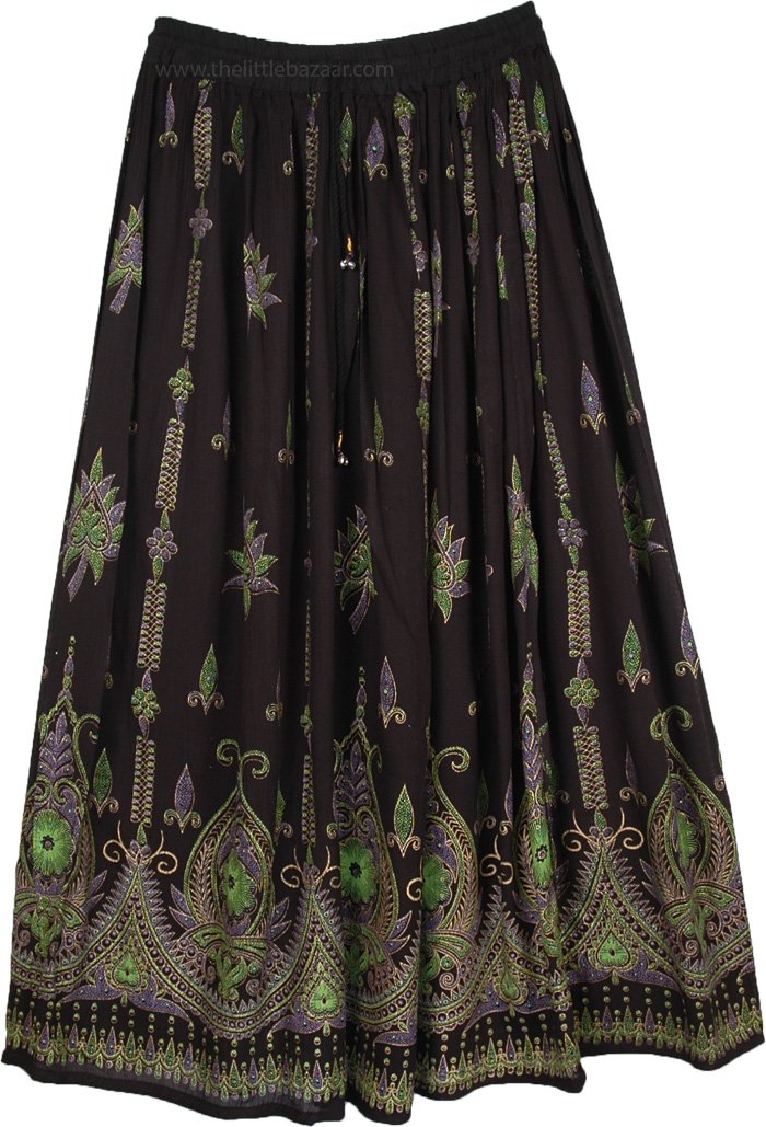 Sycamore Black Long Skirt