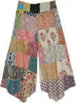 Pastel Harmony Patchwork Summer Cotton Pants