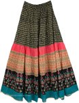 Mother Goose Cotton Printed Long Skirt