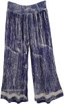 Beach Party Hippie Pants in Cobalt Blue