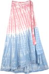 Beach Day Tie Dye Maxi Wrap Skirt