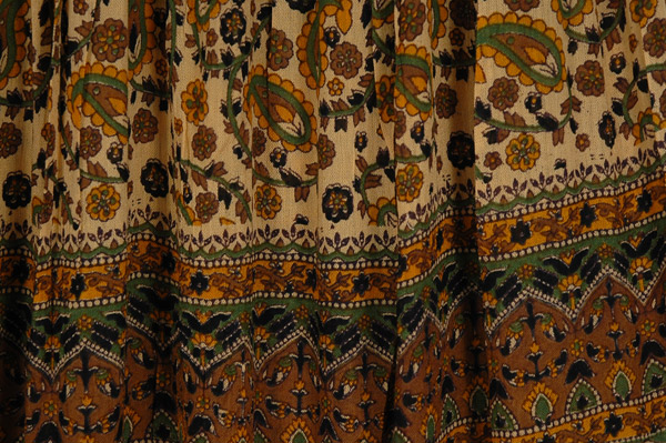 Ethnic Gypsy Maxi Rayon Skirt Floral Street Wear