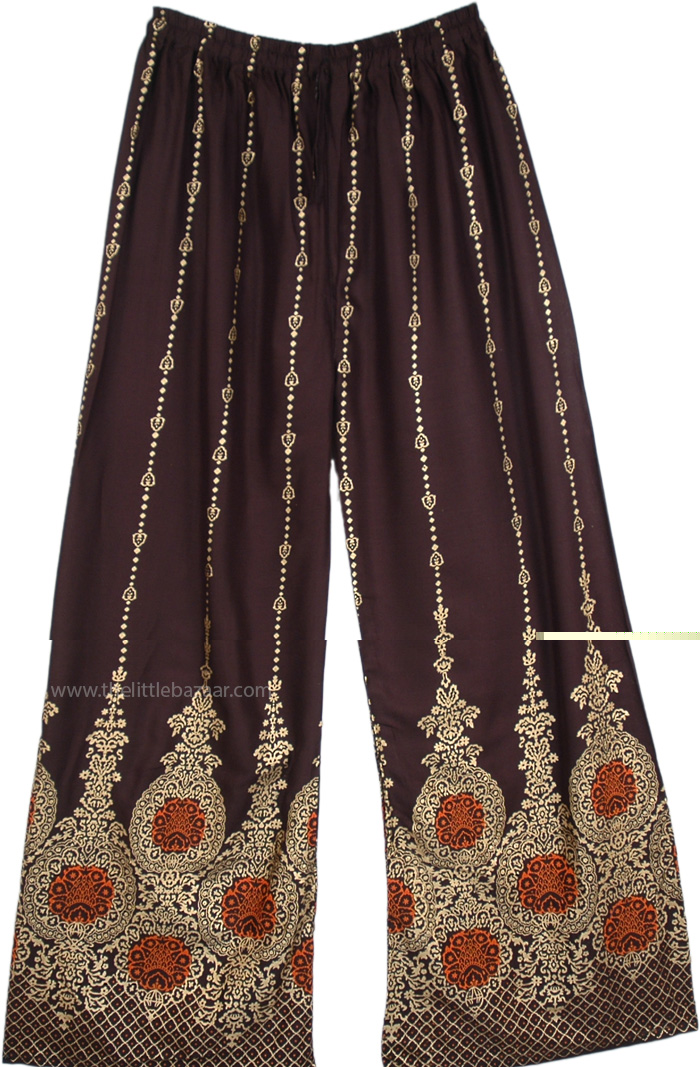 Midnight Black Wide Leg Pants Gypsy Inspiration