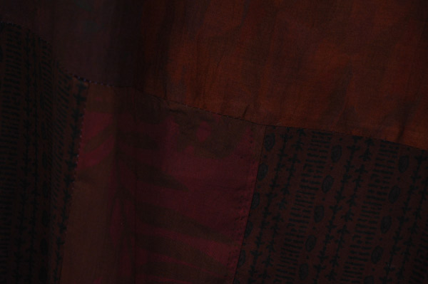 Rust Chocolate Patchwork Harem Adventure Pants