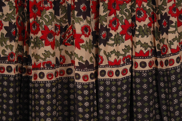 Gleeful Gypsy Maxi Rayon Skirt Floral Street Wear