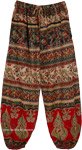 Ruby Caravan Printed Harem Pants Pockets
