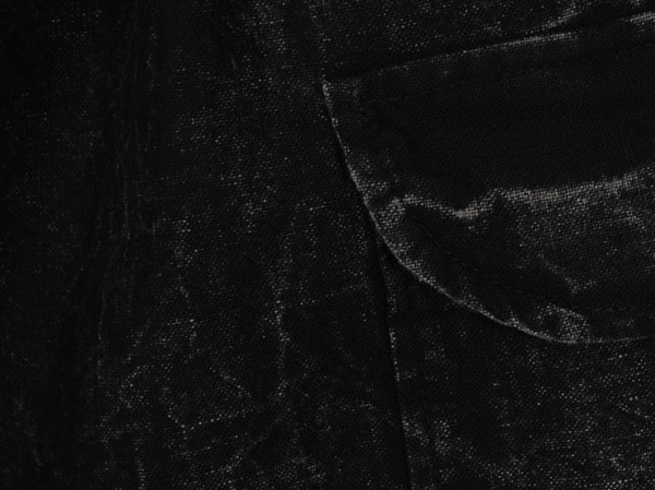Carbon Black Cotton Cargo Joggers