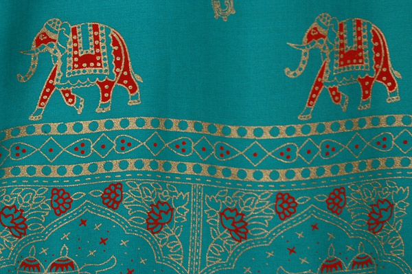 Niagara Green Elephant Paradise Lounge Pants