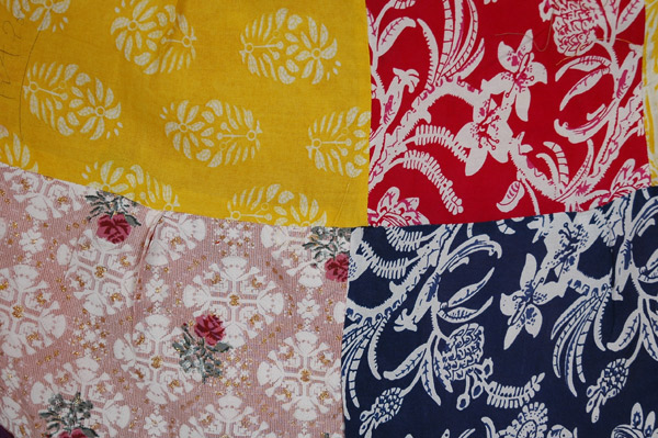 Sustainable Cotton Patchwork Happy Hippie Maxi Skirt