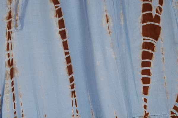 Sky Blue Serenity Tie Dye Split Skirt Pants