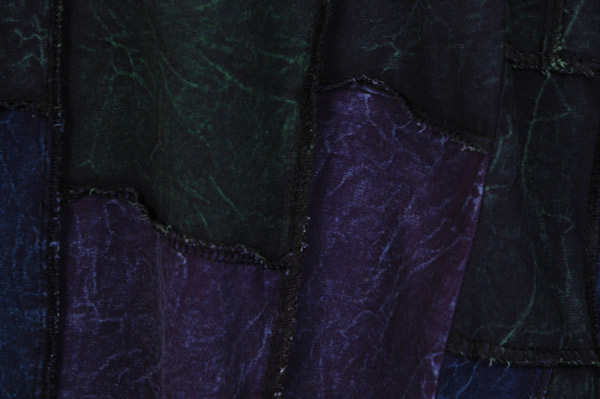 Mystic Jewel Cotton Wide Leg Patchwork Pants