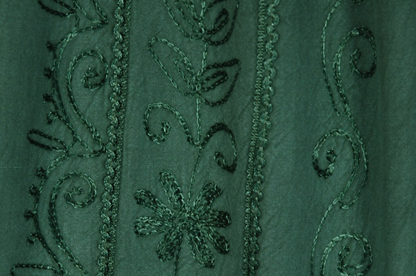 Mint Meadow Embroidered Wide Leg Pants