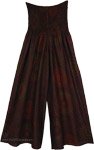 Dark Paradise Mandala Split Skirt Beach Pants