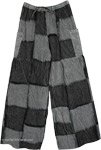 Smoky Checkerboard Wide Leg Tall Boho Pants