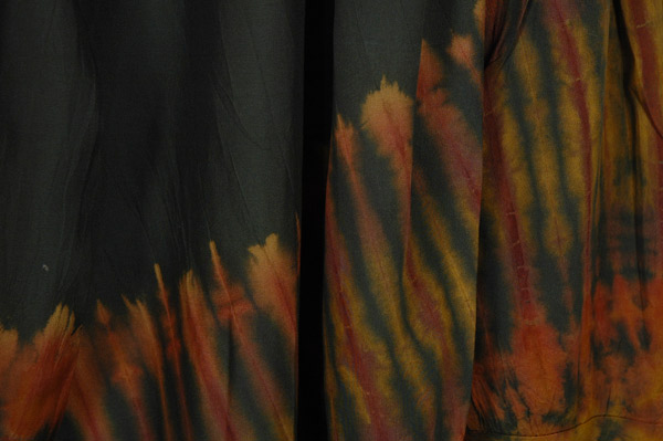 Forest Ember Tie-Dye Relaxed Harem Pants