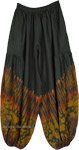 Forest Ember Tie-Dye Relaxed Harem Pants