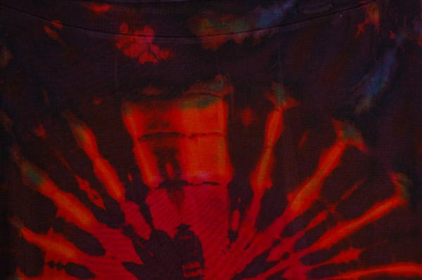 Sunburst Stretchy Soft Long Skirt in Tie Dye