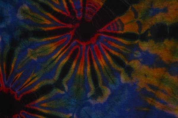 Blue Galaxy Tie-Dye Soft Stretchy Long Skirt