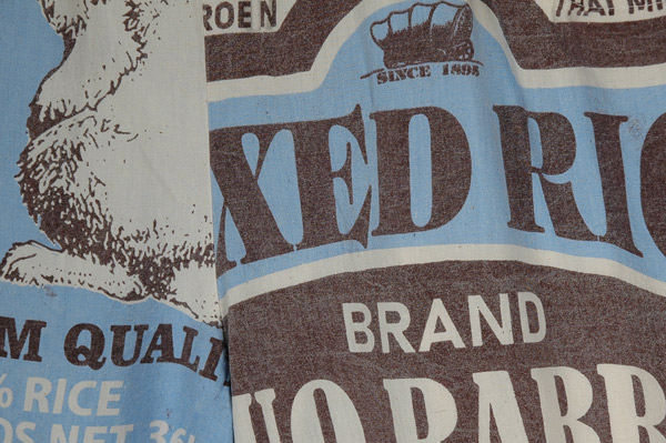 Vintage Blue Rabbit Feed Sack Cotton Culottes