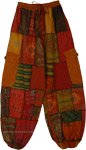 Sunset Colorful Handmade Jamboree Harem Pants