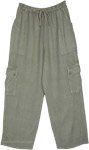 Soft Sage Straight Leg Soft Cargo Pant