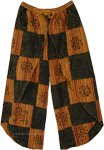 Harvest Patchwork Layered Slit Boho Pants