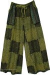 Pine Path Deep Pocket Wide Leg Boho Pants
