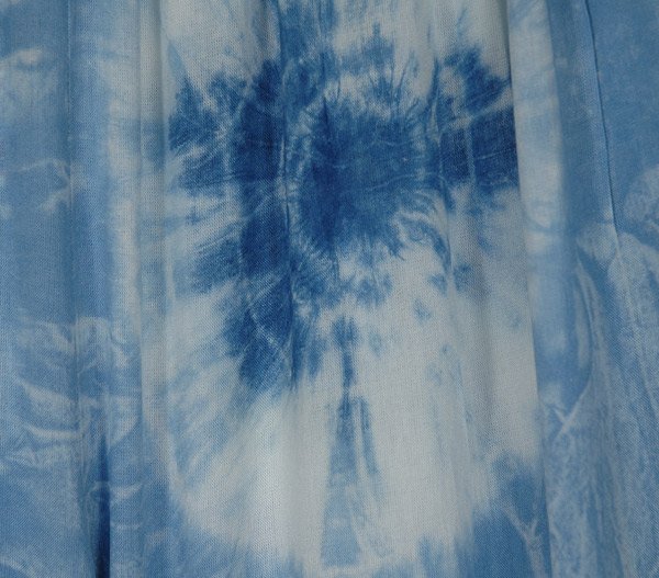 Cloud Drift Tie-Dye Flared Wide-Leg Boho Pants