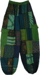 Clever Clover Patchwork Festival Harem Pants