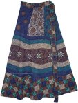 Tribal Africana Inspired Boho Cotton Wrap Skirt