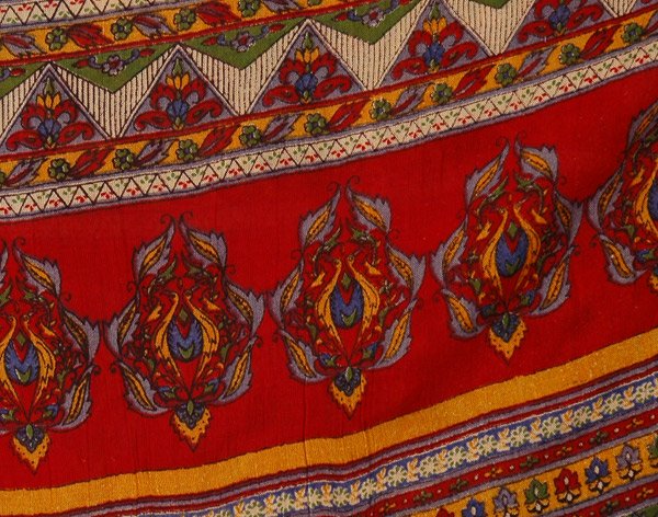 Tribal Gypsy Maxi Rayon Skirt Floral Street Wear