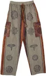 Box Pocket Shamma Cotton Stonewash Unisex Trouser