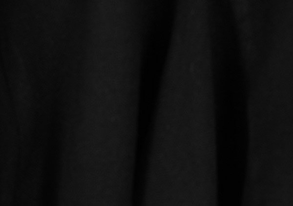 Solemn Black Handkerchief Hem Cotton Solid Patchwork Skirt