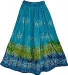 Womens Garden Long Skirt